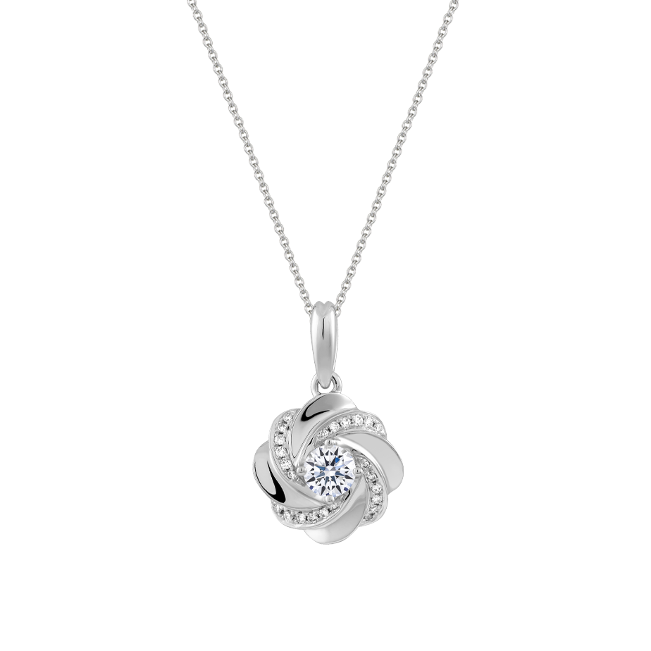 Ổ mặt kim cương tấm vàng 14K Accius B 2C