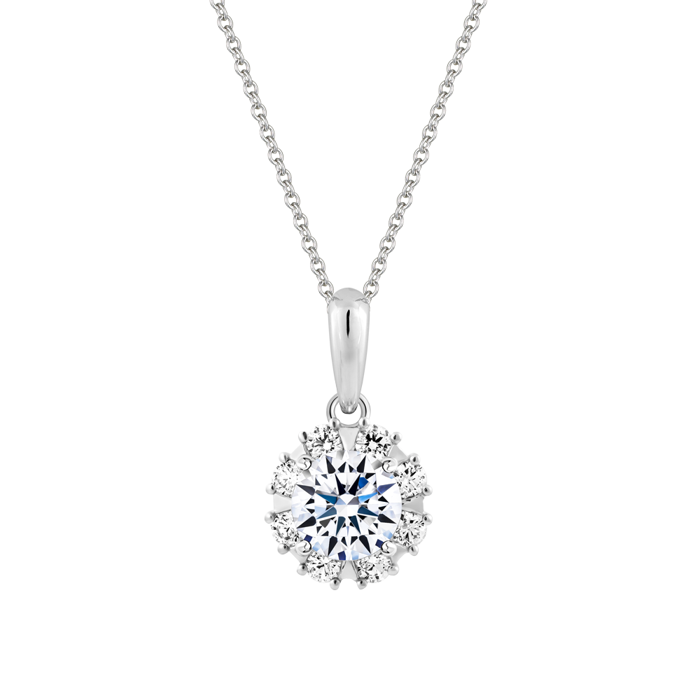Mặt kim cương tấm vàng 14K Ardel N 1CT