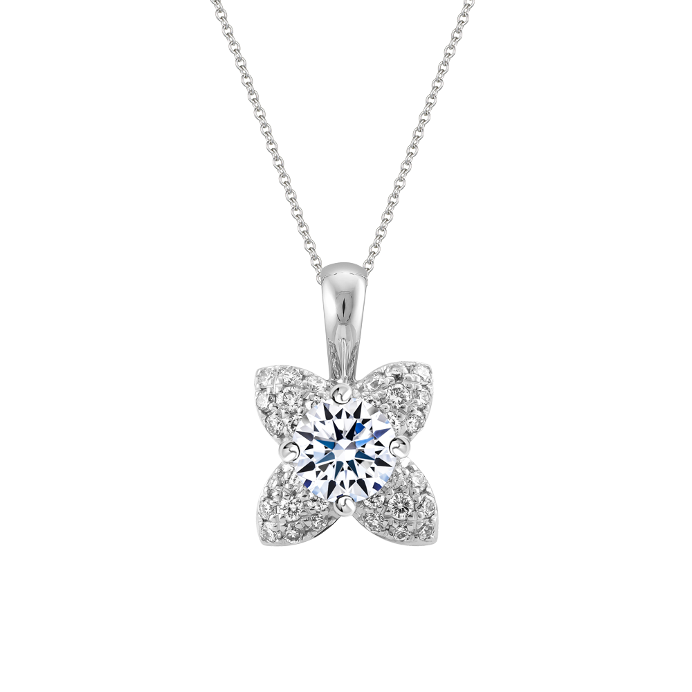 Ổ mặt kim cương tấm vàng 14K Ratline 2C