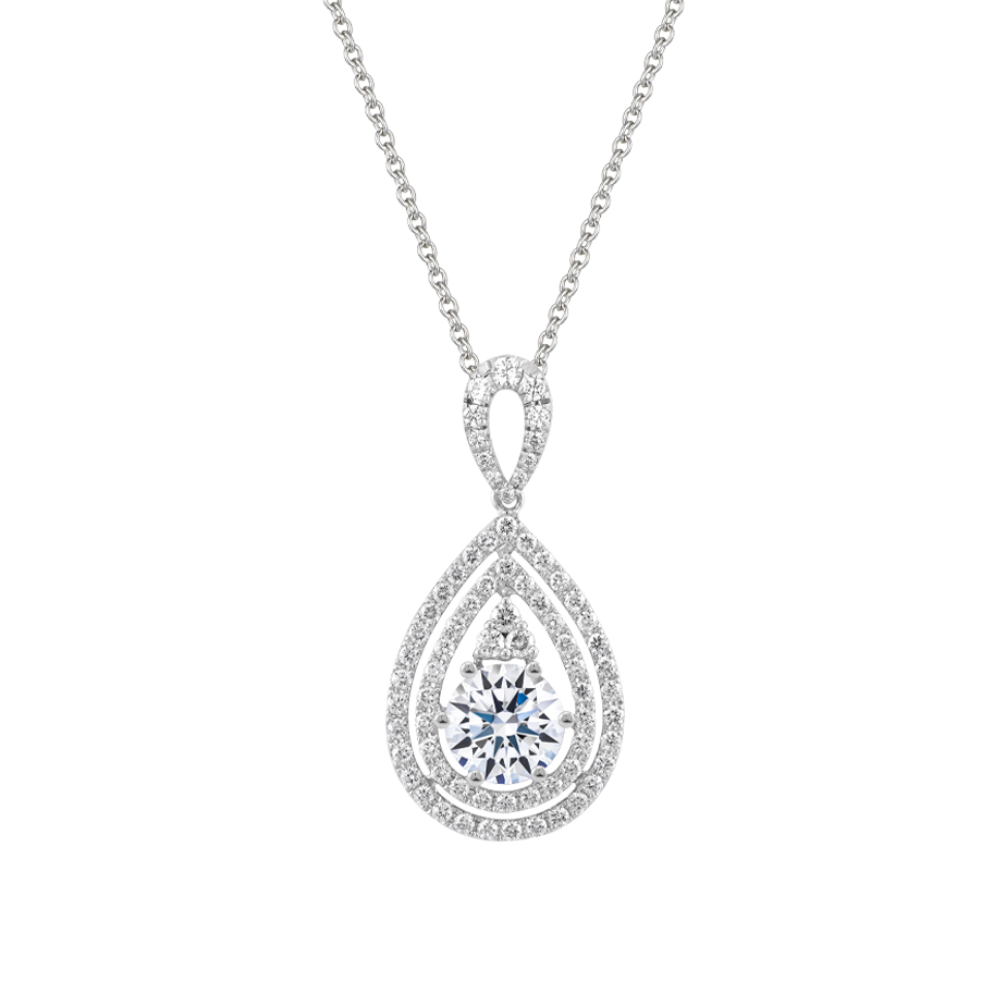 Mặt kim cương tấm vàng 14K Krysia 5C