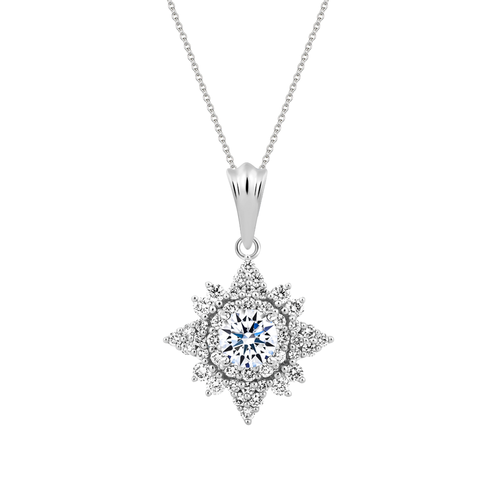 Ổ mặt kim cương tấm vàng 14K Fervency 3C