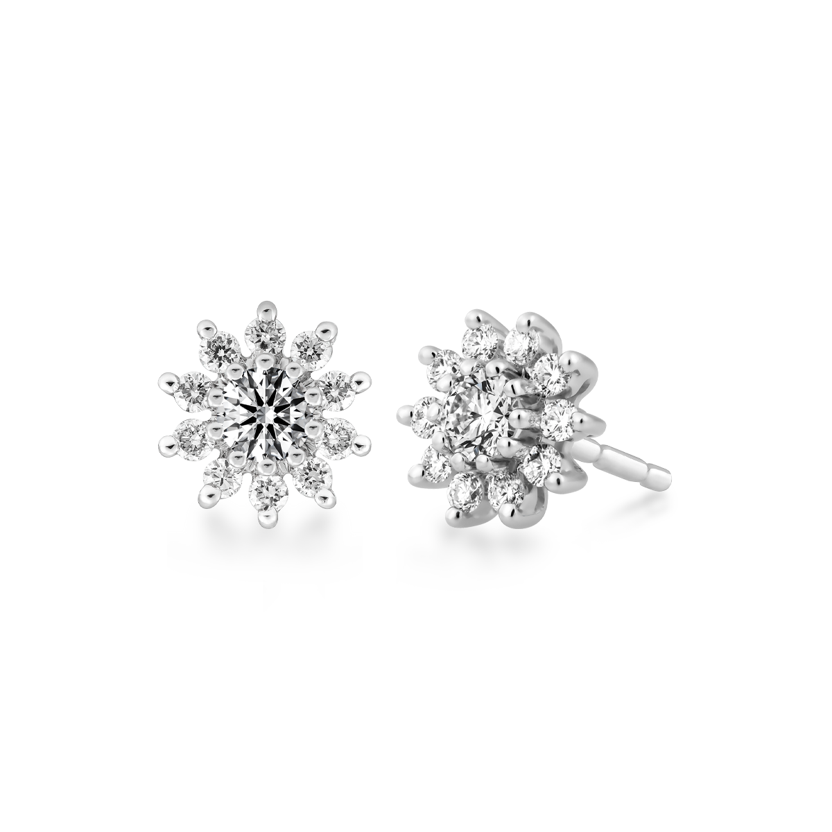 Ổ Bông kim cương tấm vàng 14K Amuse NS 3C