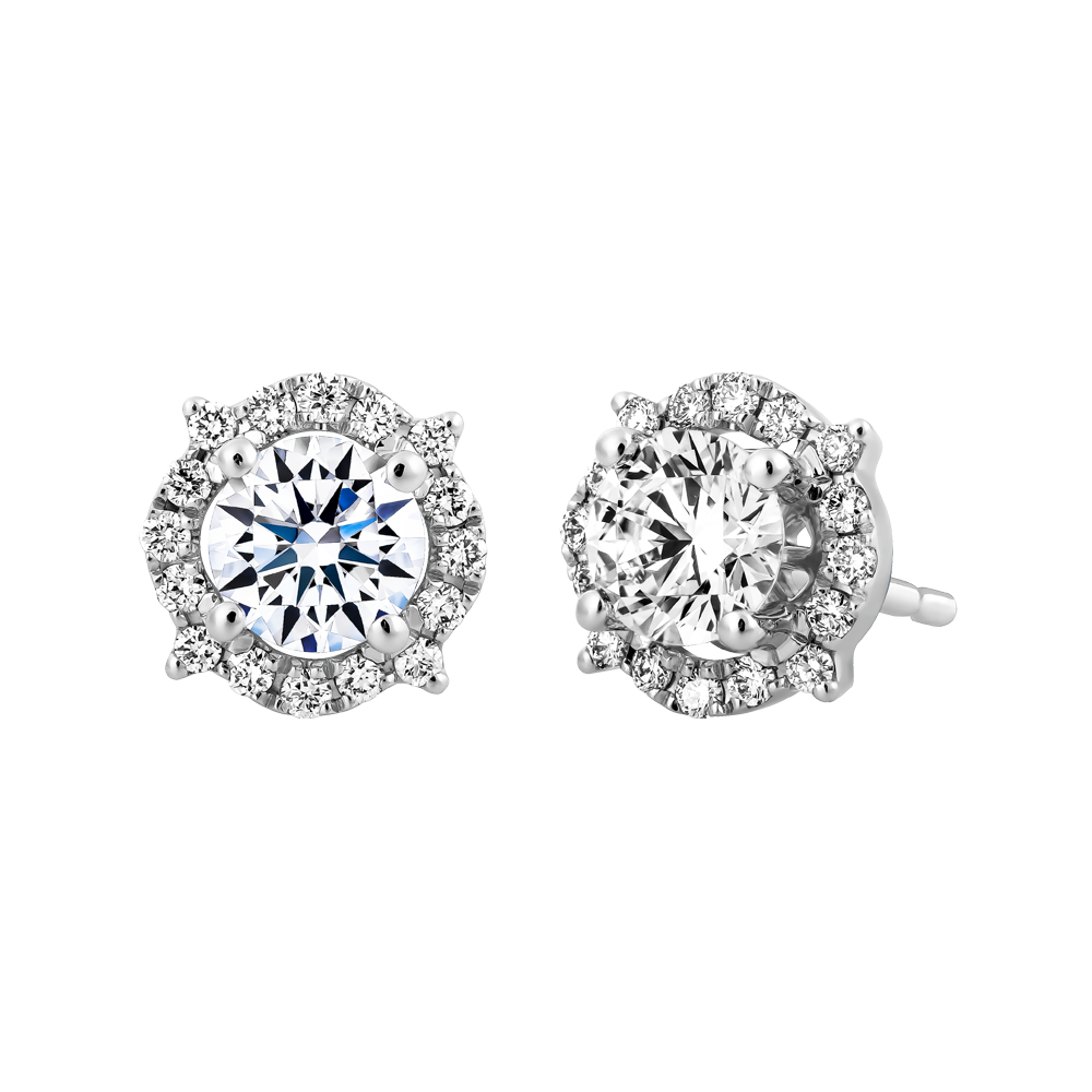 Ổ Bông kim cương tấm vàng 14K Radanta NS 3C