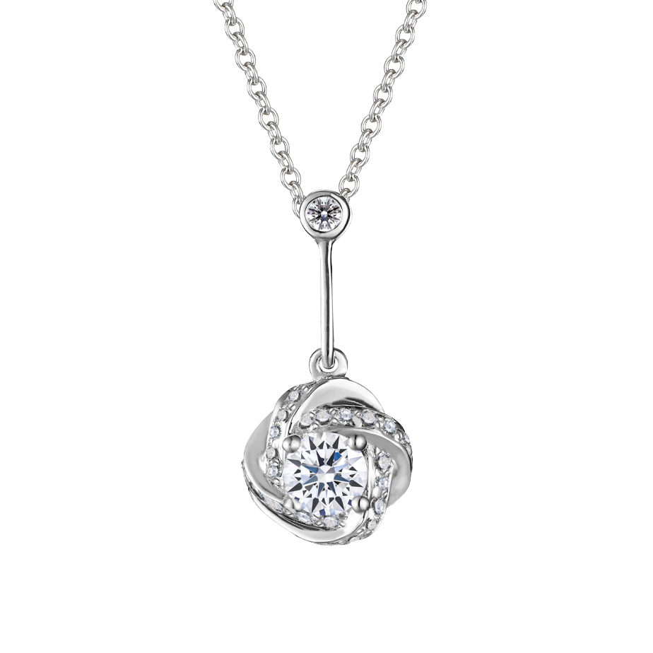 Mặt kim cương tấm vàng 14K Hasmin 3C