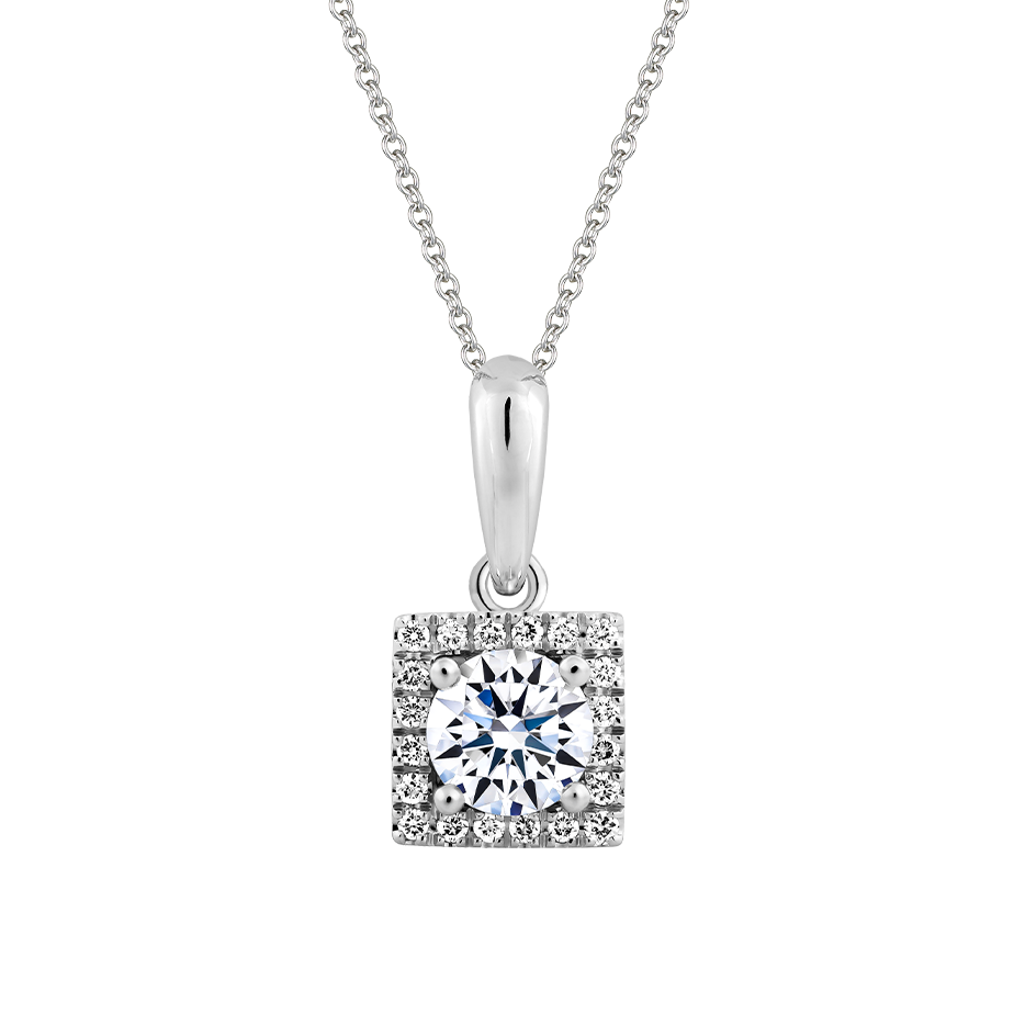 Ổ mặt kim cương tấm vàng 14K Attraction 3C