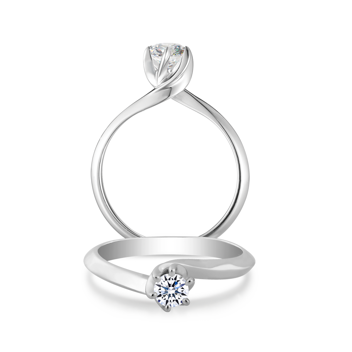 Ổ nhẫn nữ vàng 14K Grandee N 3C