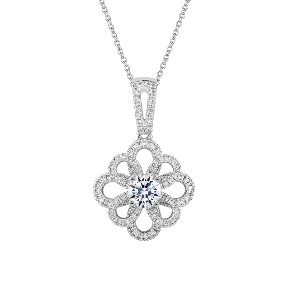 Mặt kim cương tấm vàng 14K Yardly B 3C