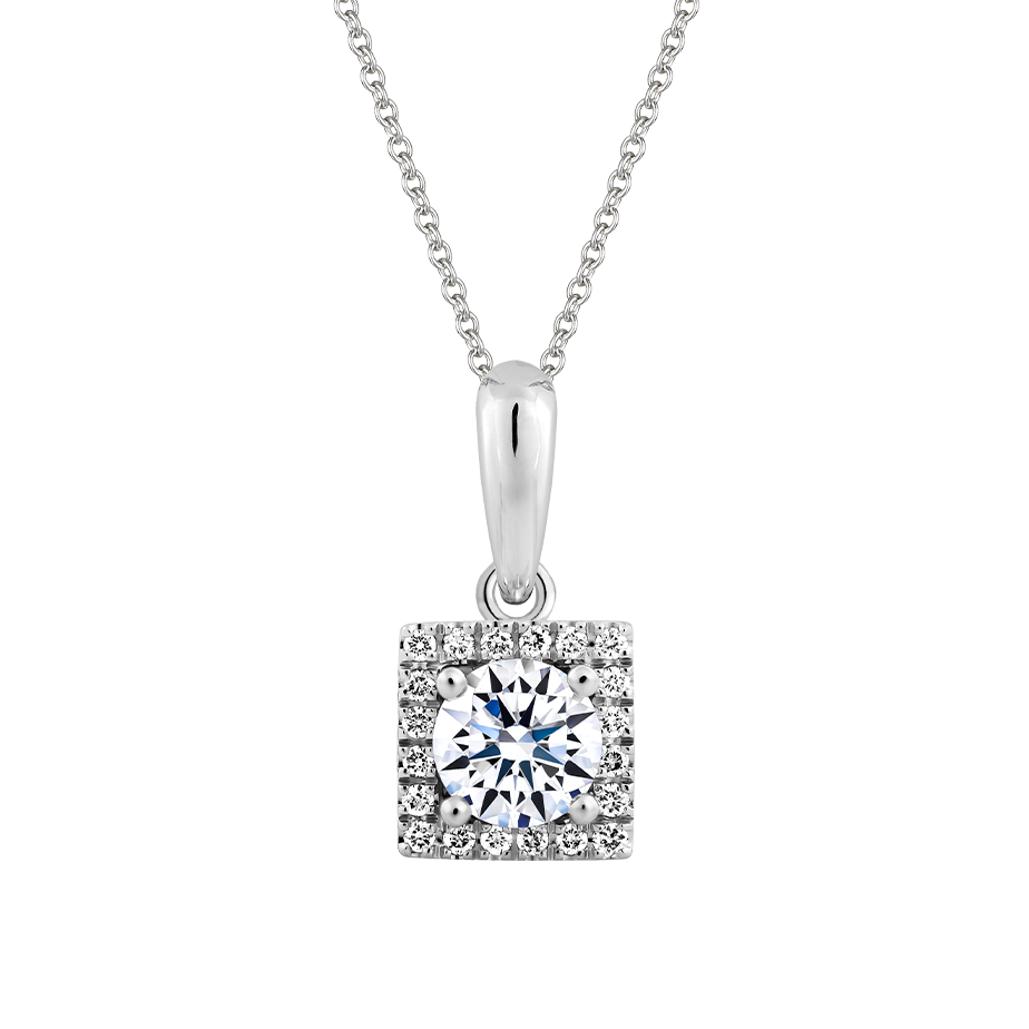 Ổ mặt kim cương tấm vàng 14K Attraction 2C