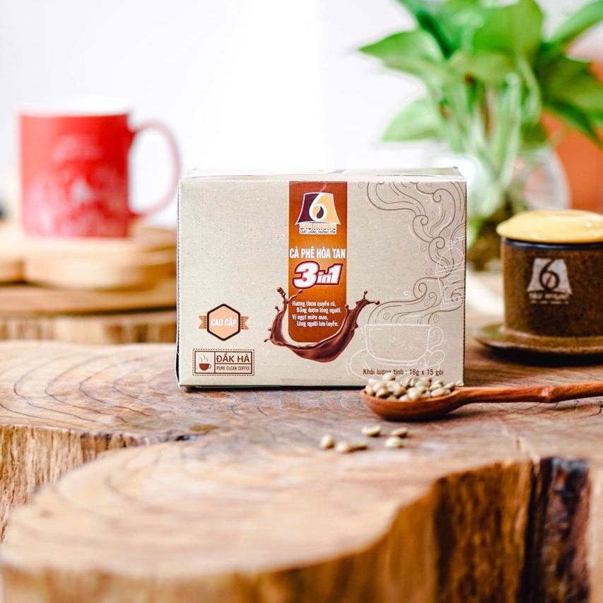 Cà phê Hoà tan 3 trong 1 Coffeevn (15 gói *16g) -HẾT HÀNG