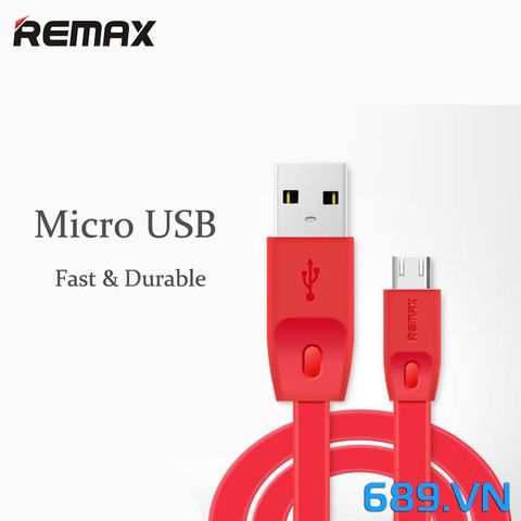Cáp Sạc Nhanh Remax Chân Android Micro USB Giá Rẻ RC-001M