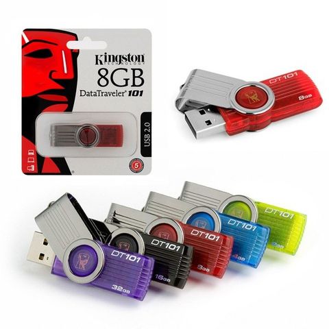 USB Lưu Trữ Dữ Liệu Kingston DT101 Dung Lượng 2GB