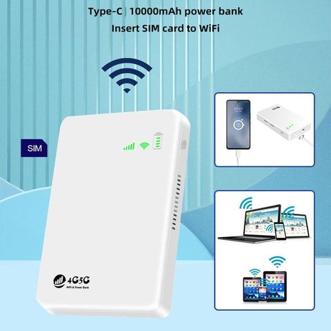 Bộ Phát Wifi Kiêm Sạc Dự Phòng Pix-Link TP10000 Tốc Độ 150Mbps