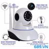 Camera IP WiFi Onvif 2 Râu Quan Sát 360 Độ Chất Lượng HD