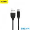 Cáp Micro USB Awei CL94 Chất Liệu Nhựa TPE An Toàn