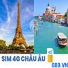 Sim 4G Du Lịch 72 Nước Châu Âu