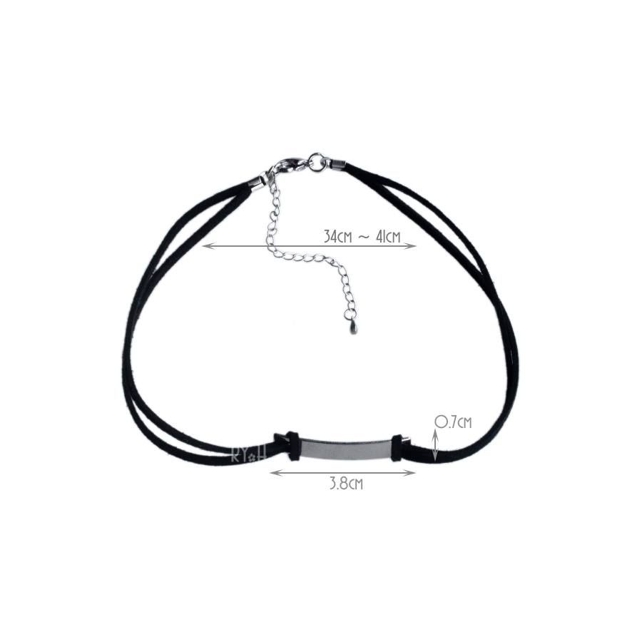  Dây choker mặt hình chữ nhật RYA 75038-2 