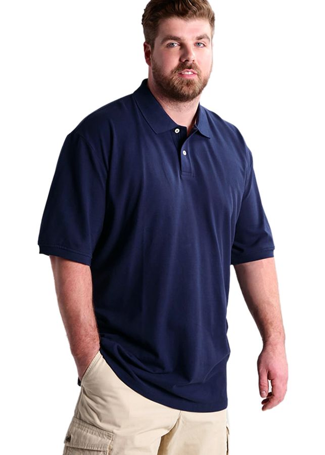 Áo Thun Polo Màu Xanh Navy Big Size Men Chính Hãng