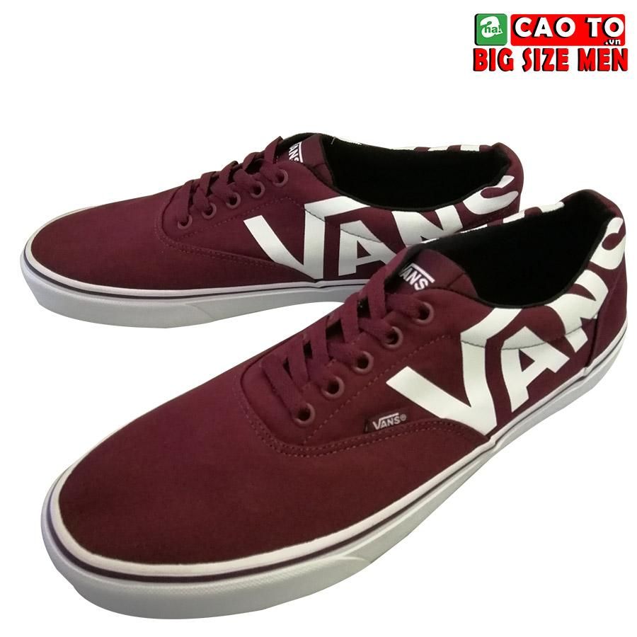Giày Sneaker Vans Big Size Old Skool Đỏ Đô