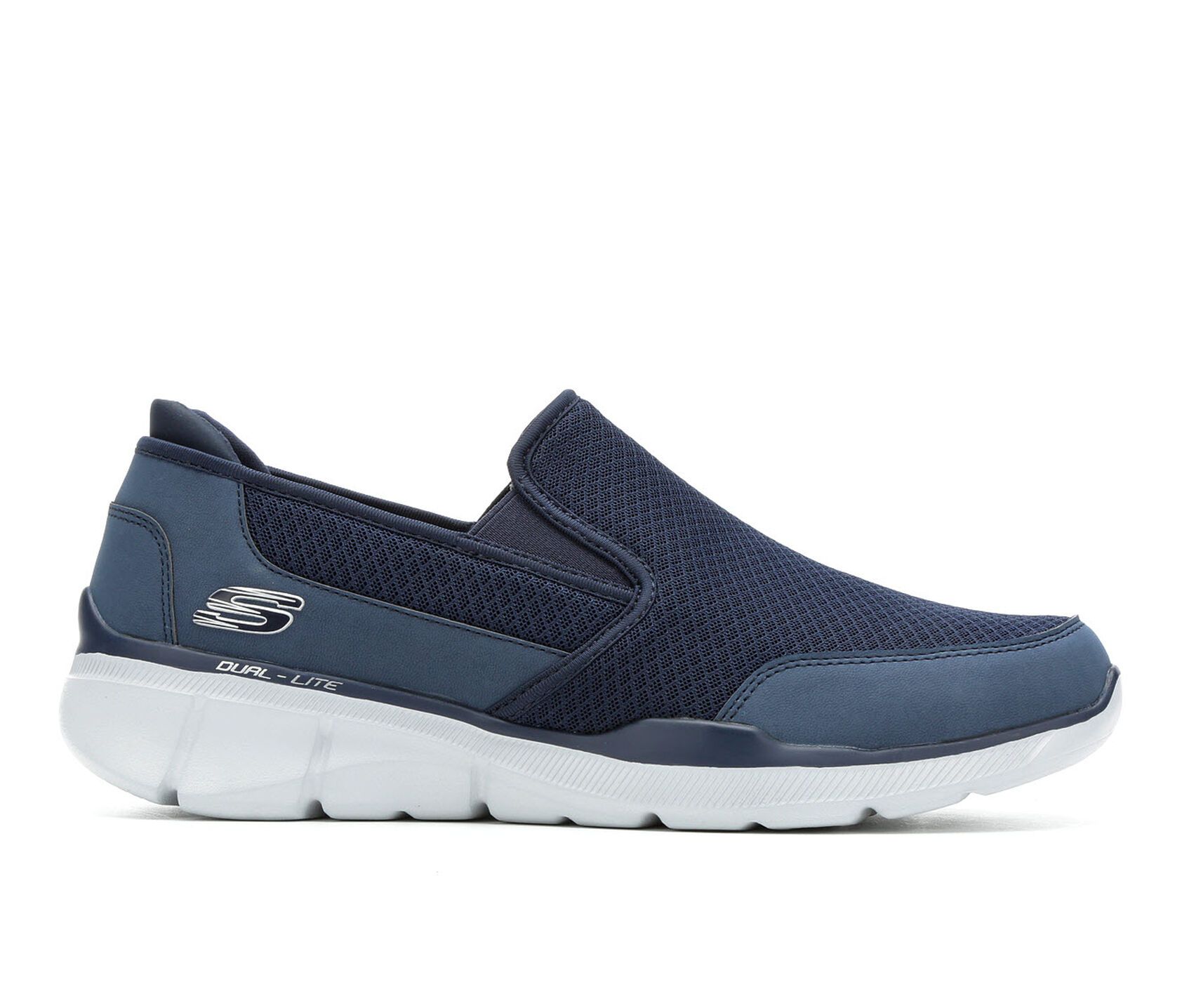 Giày Skechers Casual Xanh Xám Chính Hãng Big Size 46 47 48 49