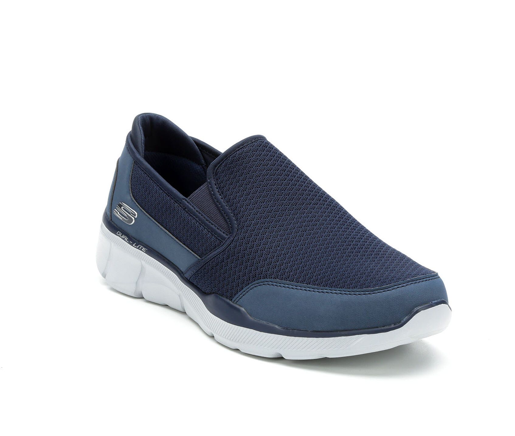 Giày Skechers Casual Xanh Xám Chính Hãng Big Size 46 47 48 49