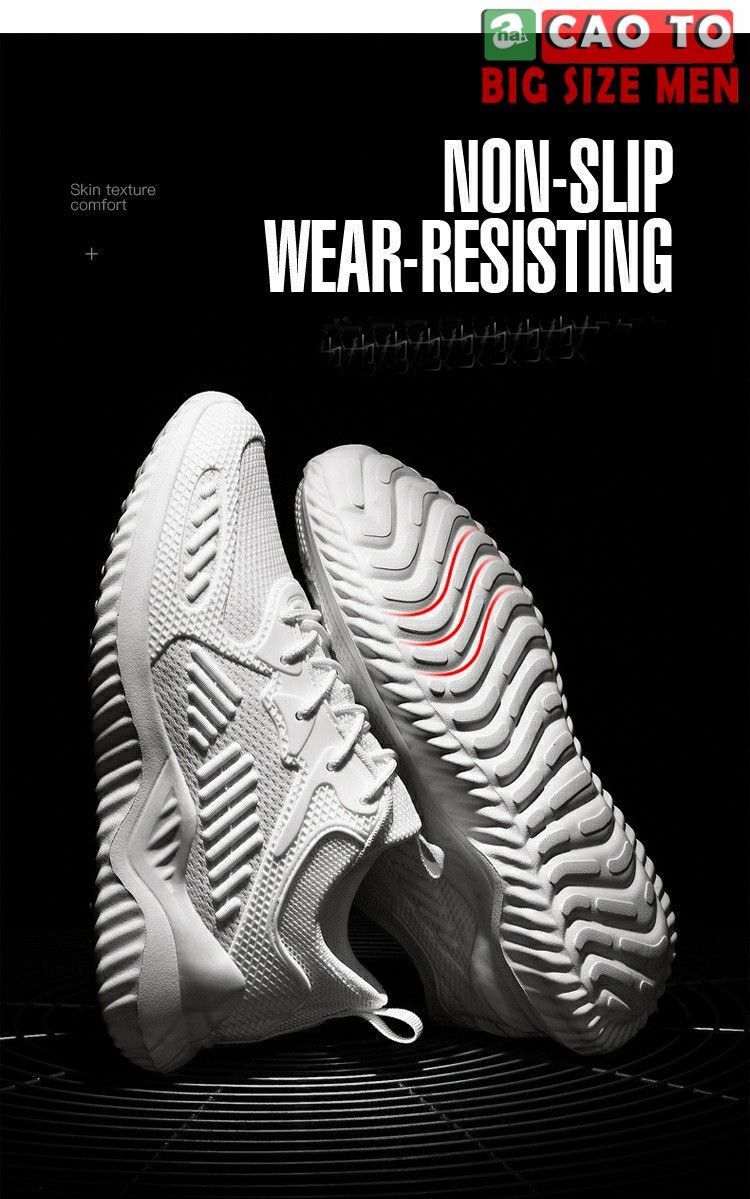 Giày Sneaker Sport Flight Màu Trắng Big Size