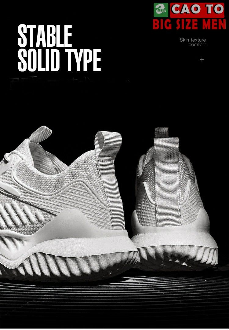 Giày Sneaker Sport Flight Màu Trắng Big Size