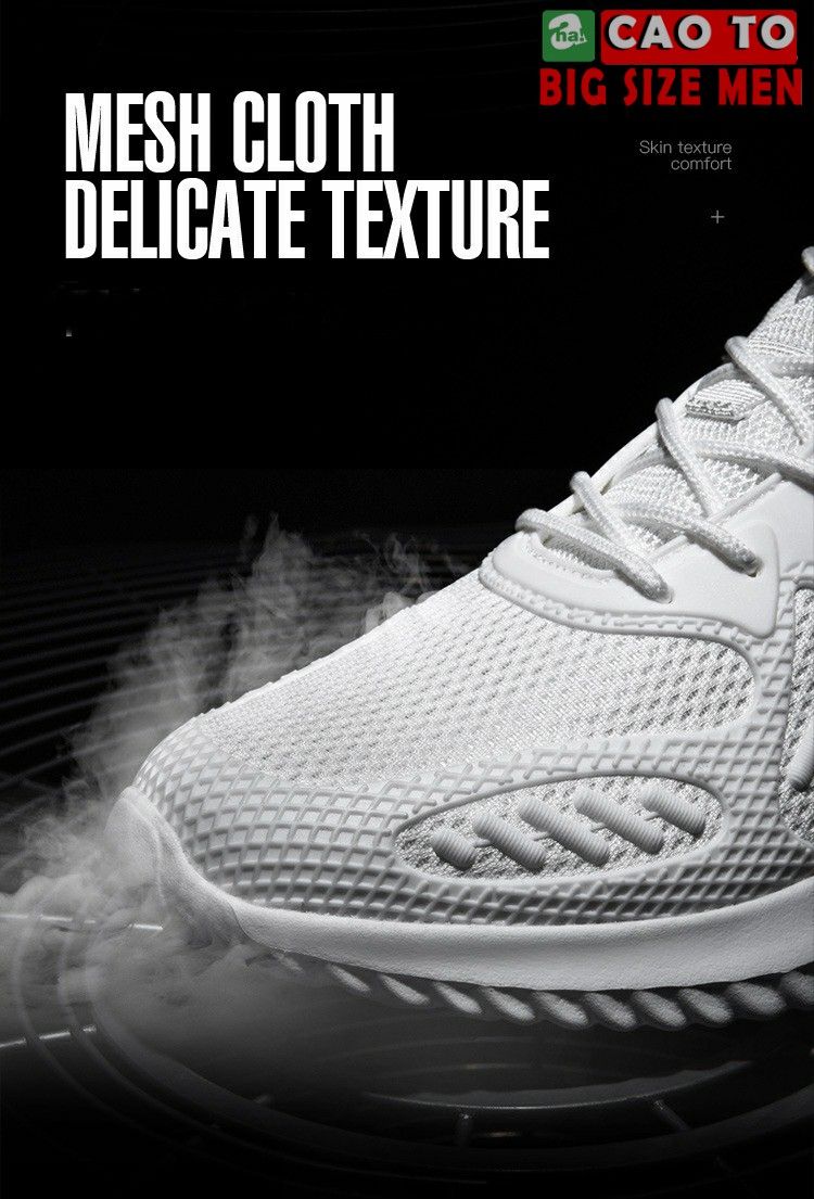 Giày Sneaker Sport Flight Màu Trắng Big Size