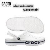  Dép Crocs Bayaband Màu Trắng Big Size 