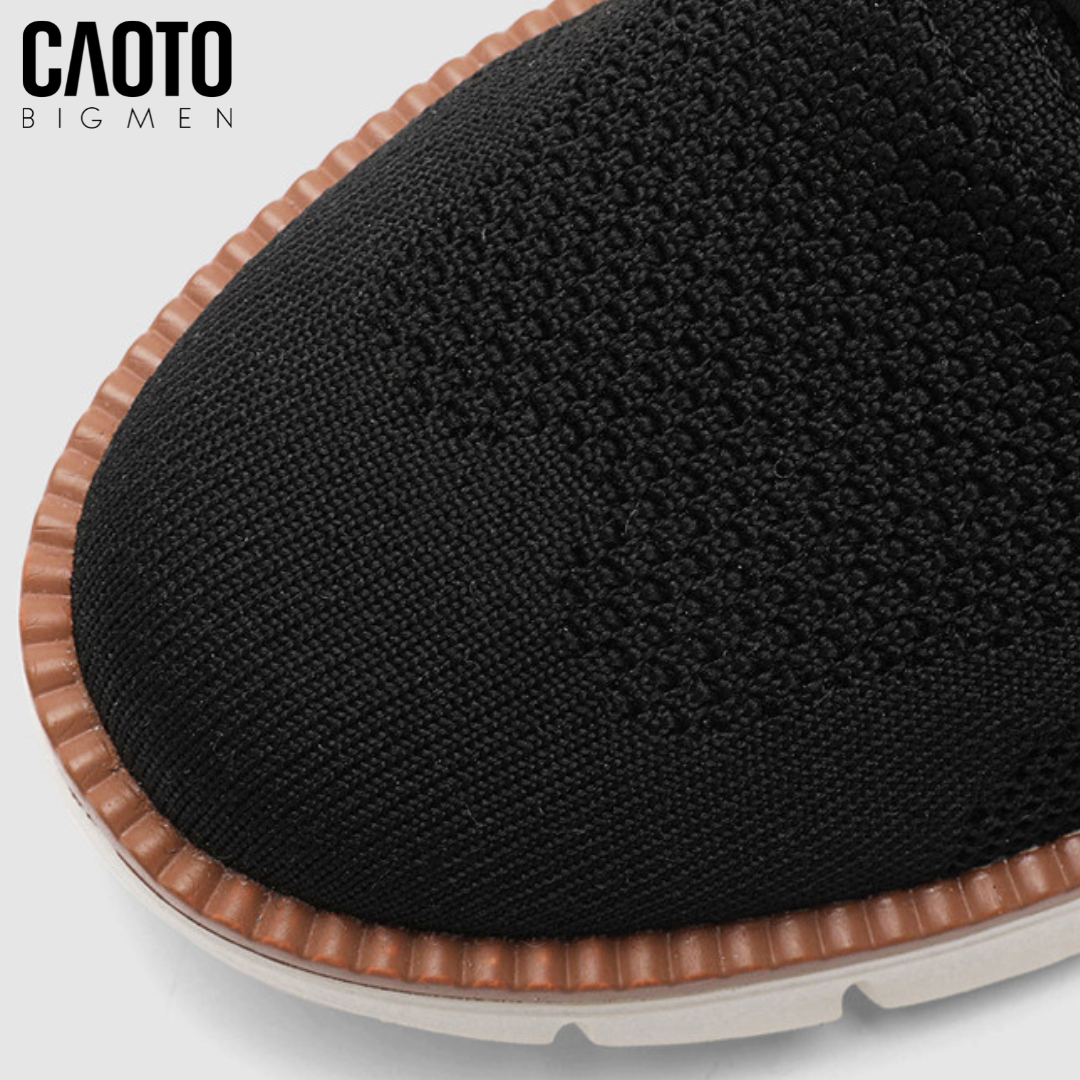 Giày Thể Thao Casual Flex Black-Brown Big Size