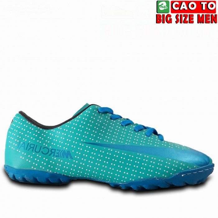 GIÀY ĐÁ BANH CỎ NHÂN TẠO BIG SIZE XANH DƯƠNG CR7