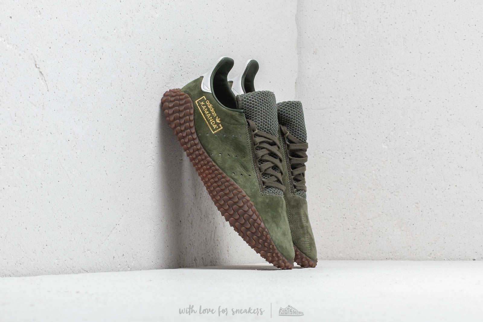 Giày Sneaker Thời Trang Kamanda Xanh Rêu Big Size(Chính hãng)