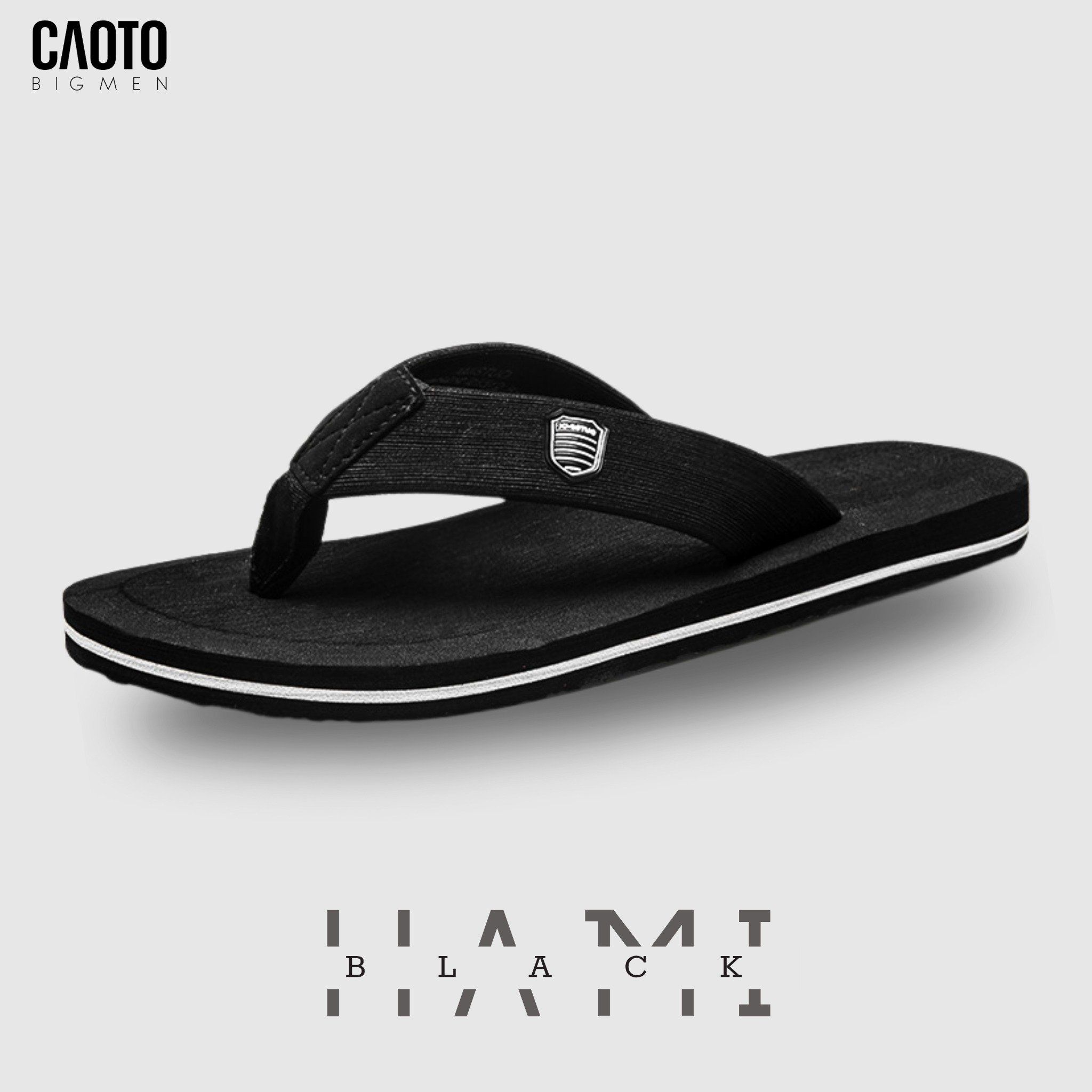 Dép Kẹp Flip-flop Đen Hami Size Lớn Big Size