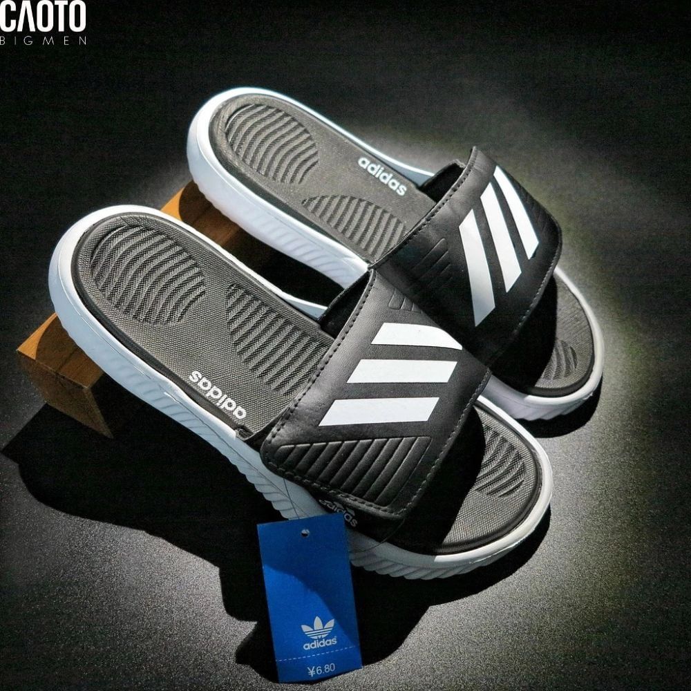 Dép Adidas Alphabouce Trắng Đen Big Size