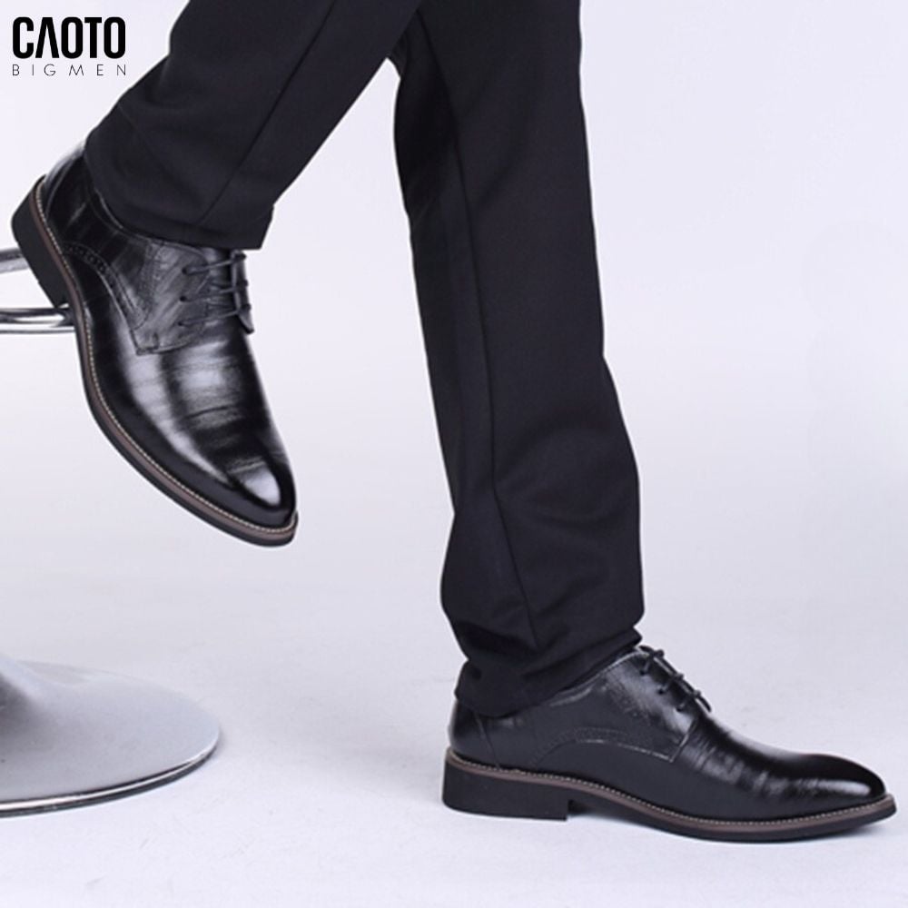 Giày Tây Black Moss Bigsize Shoes