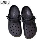  Dép ​​Clog Crocs Turbo Full Black Big Size 