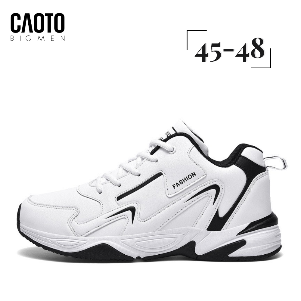 Giày Sneaker Dovi Trắng Big Size 45 - 48