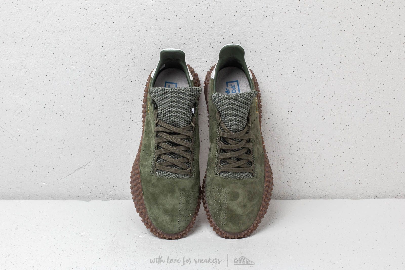 Giày Sneaker Thời Trang Kamanda Xanh Rêu Big Size(Chính hãng)