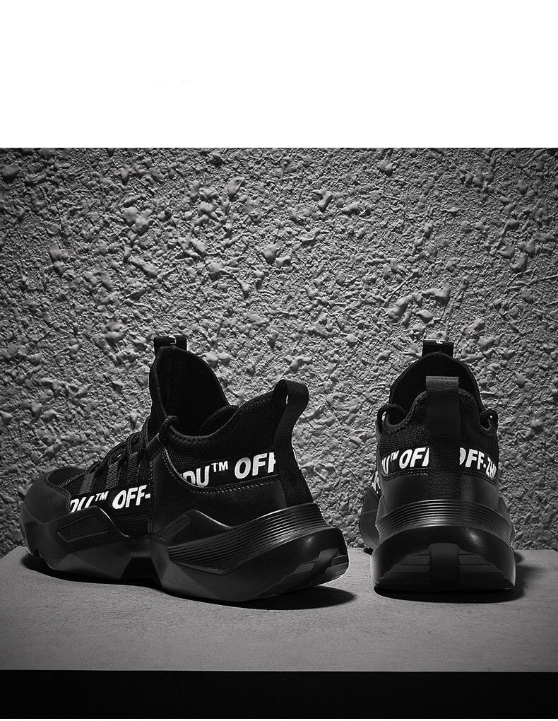 Giày Sneaker OFF TM Màu Đen Big Size 45-46-47-48