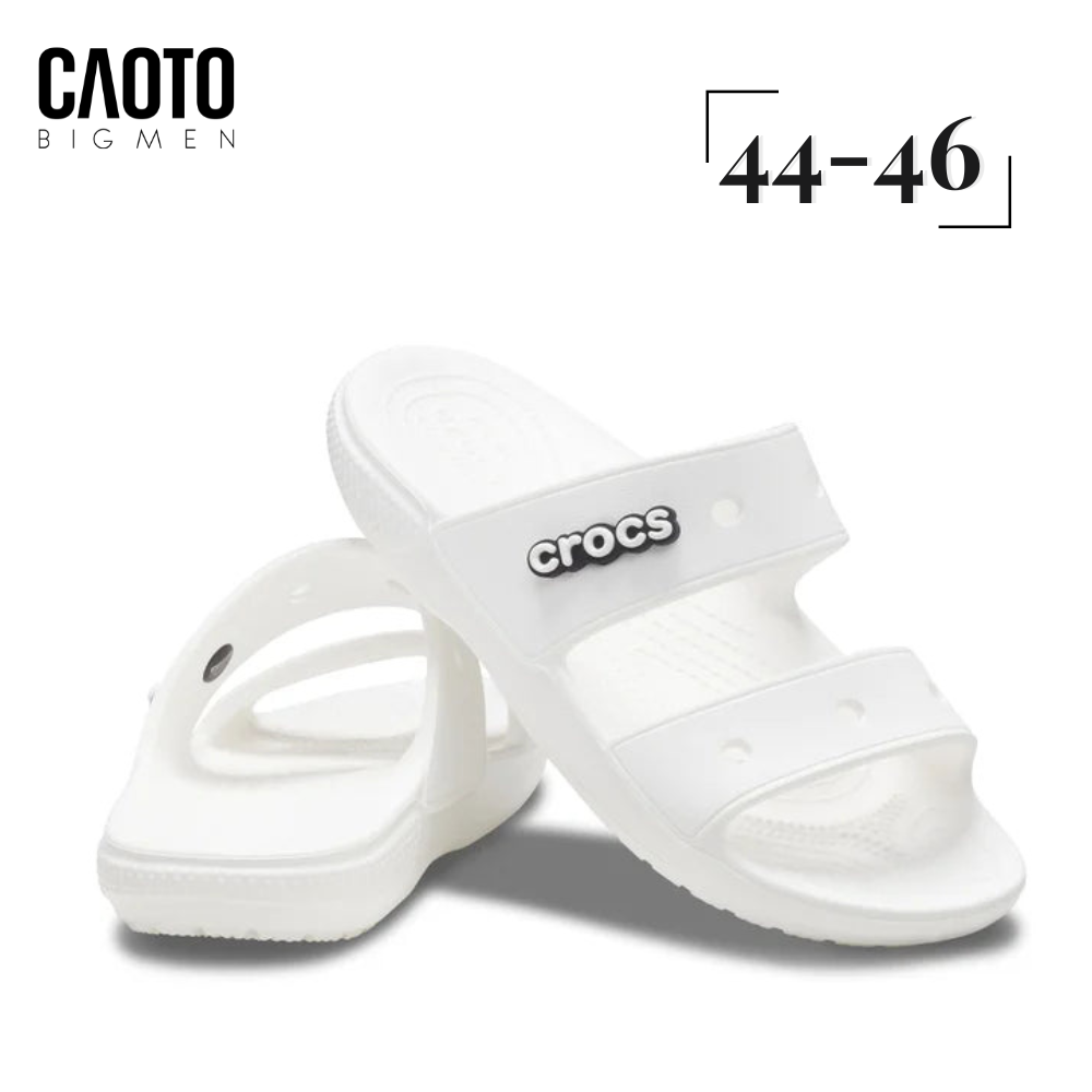 Dép Unisex Crocs Classic White Big Size