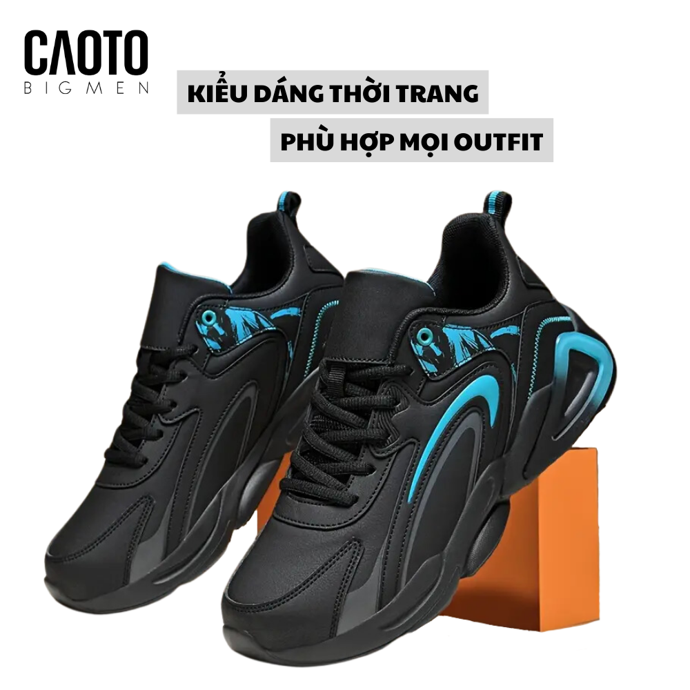 Giày Sneaker Generic Đen Xanh Big Size