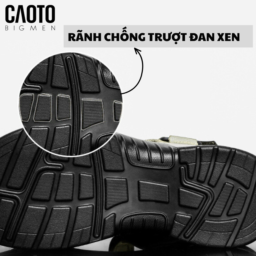 Sandal Dura Black-Brown Fashion Big Size Men