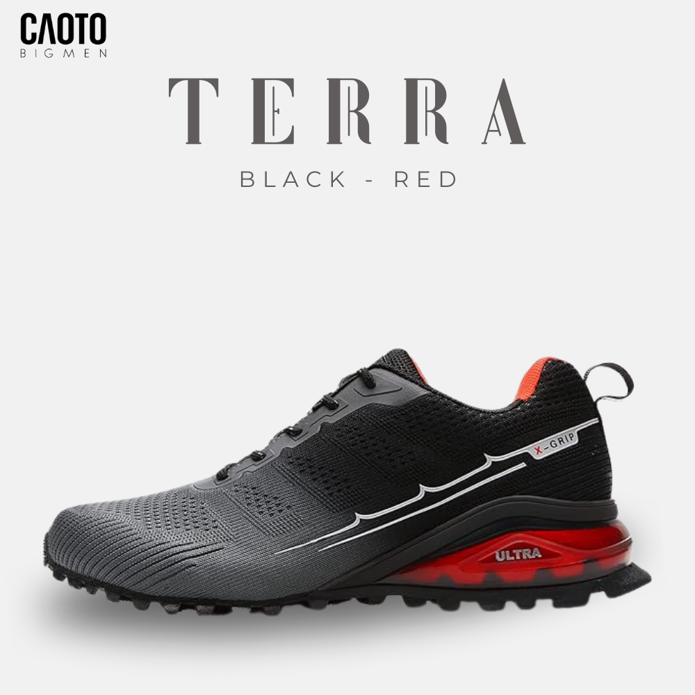 Giày Thể Thao Terra Trail Running Black Version Bigsize Shoes