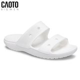  Dép Unisex Crocs Classic White Big Size 