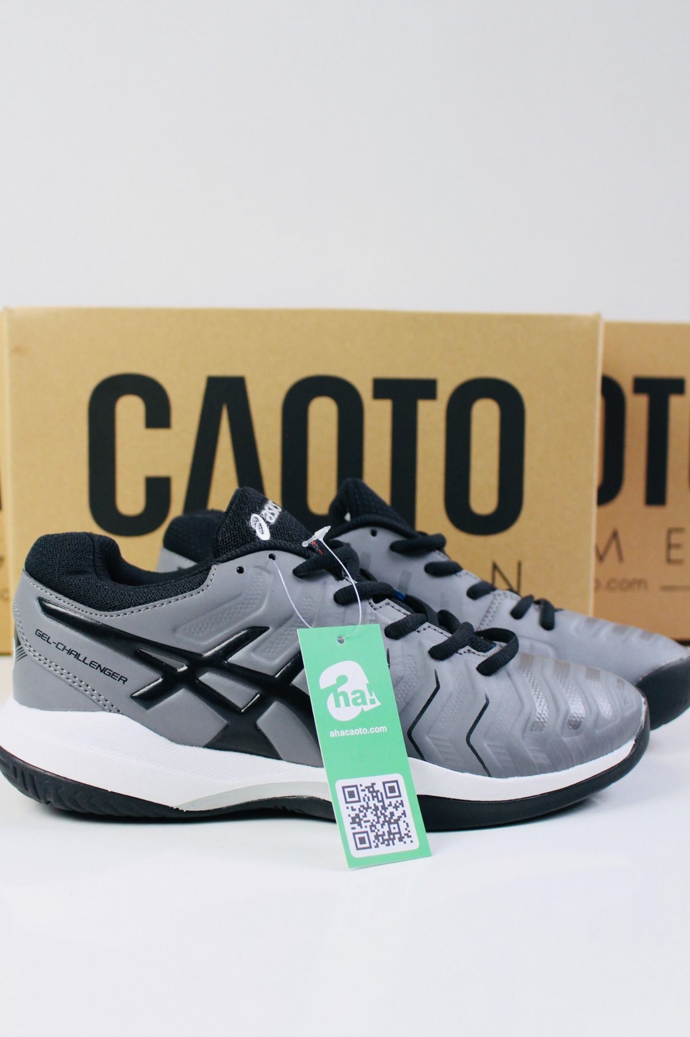 Giày tennis Asics Gel-Rocket Grey
