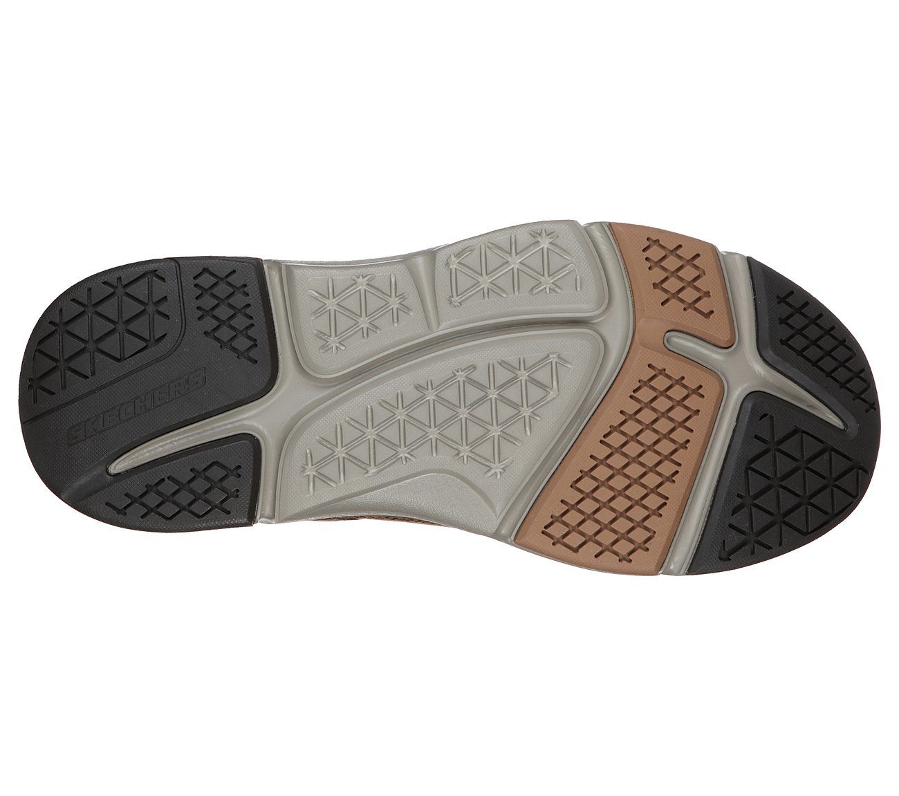 Giày Skechers Higher Up Da Nâu Cổ Cao Big size Men