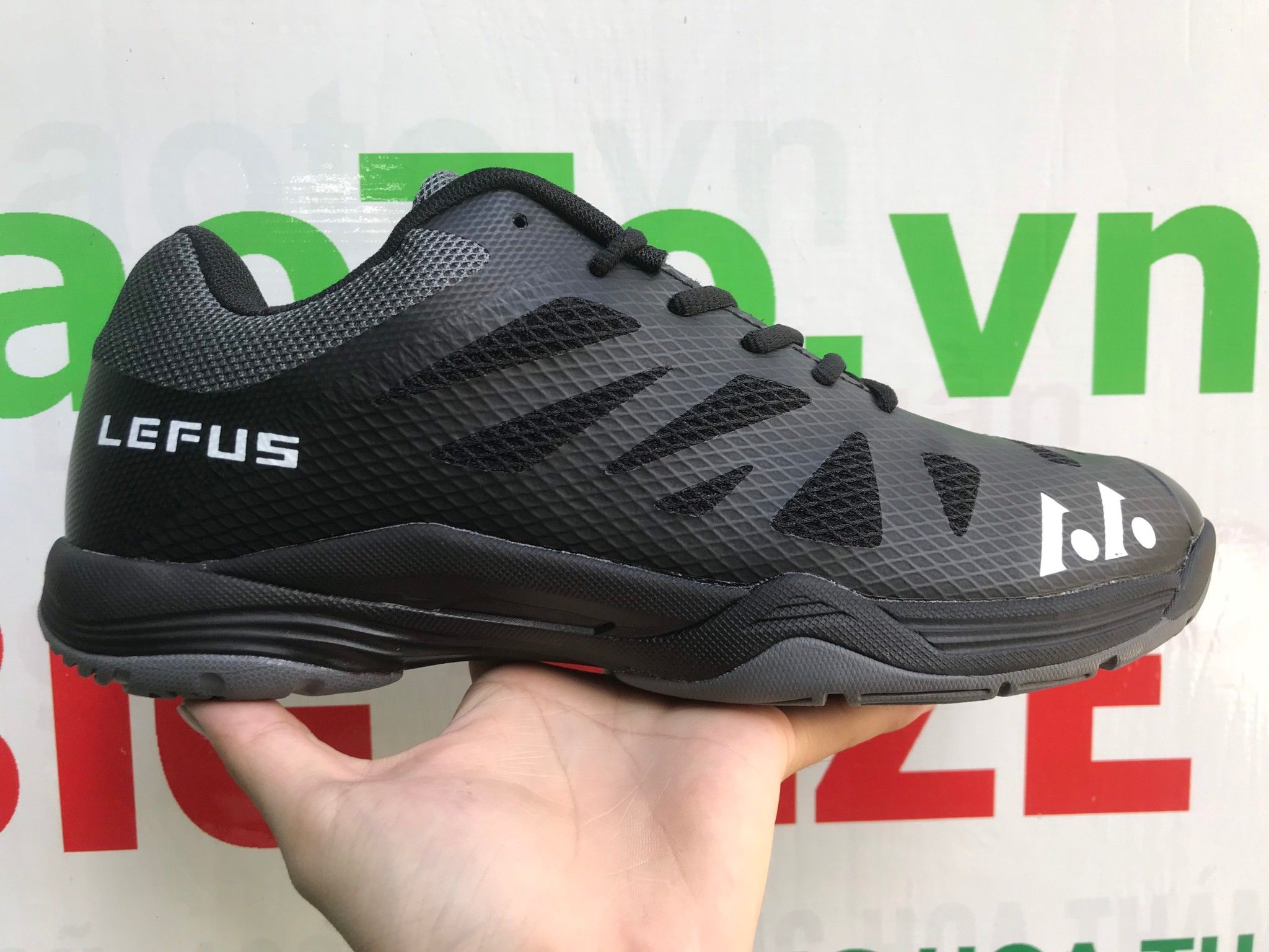 Giày Cầu Lông Đen LEF Big Size 40,41,42,43,44,45