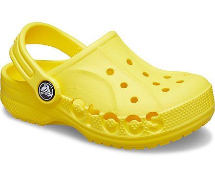 Dép Bít Mũi Crocs Bayaband Màu Vàng Big Size