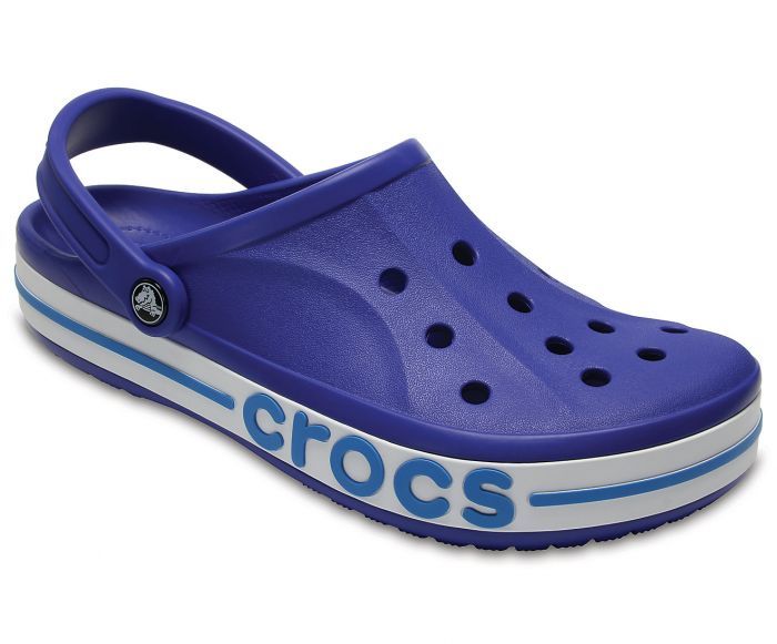 Dép Crocs Màu Xanh Dương Quai Trắng 44 45 46 47 48