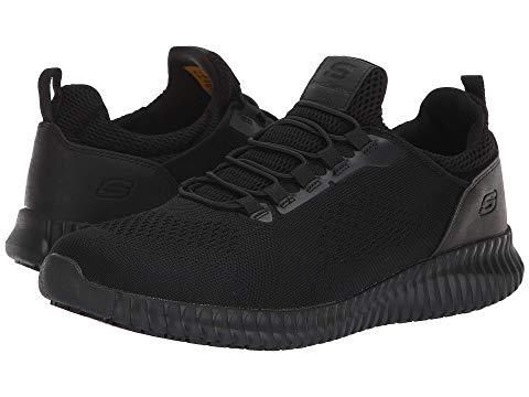 Giày Skecher BigSize Đen Slip Resistant AirCooled