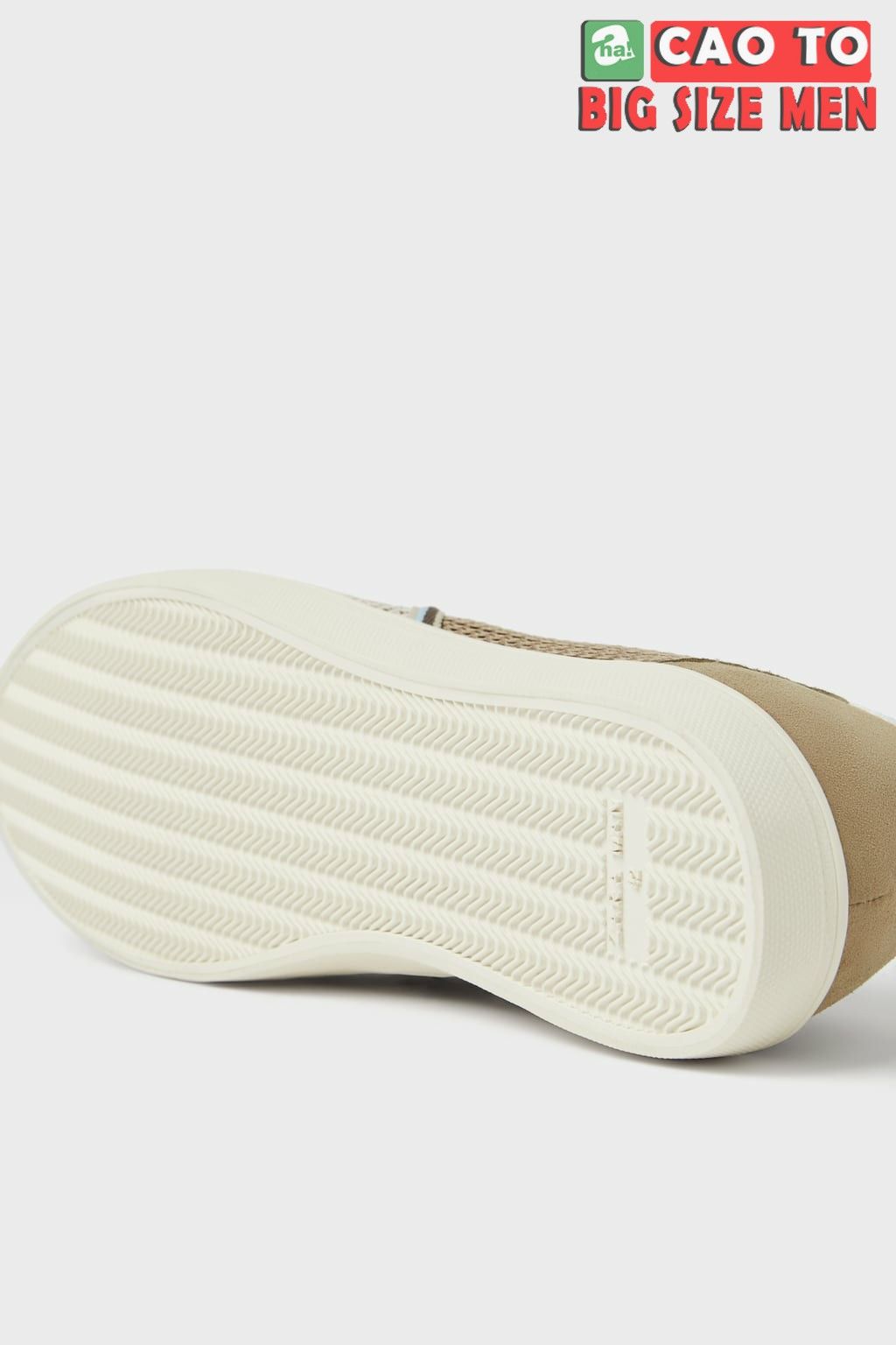 Giày Lười Zara White Big Size